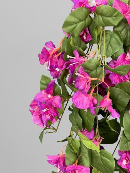 Искусственная ампельная бугенвиллия, фуксия, 88 см К12027 фото