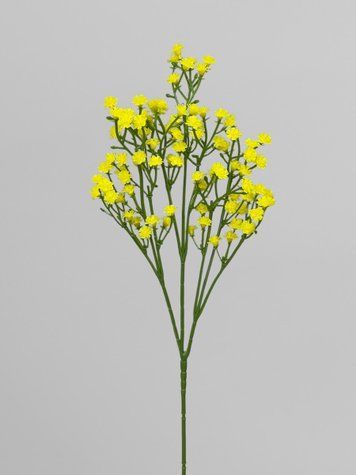 Декоративна гіпсофіла, жовтий, 54 см К09022 фото