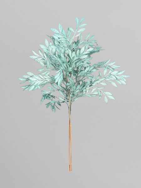 Флористическая ветвь искусственная, голубой, 104 см Р03055 фото