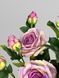 Искусственная роза на стебле из латекса, сиреневый, 65 см К02106 фото 9